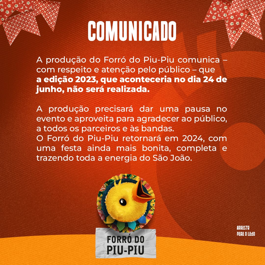 Popup Forró do Piu Piu